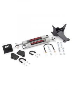 Rough Country Steering Stabilizer Kit Dual Hardware Included Steel 2