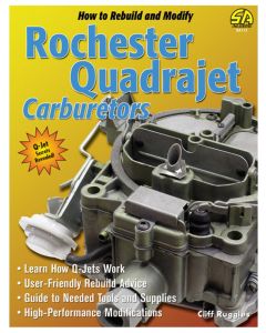 SA Books Book How to Rebuild and Modify Rochester Quadrajet Carburetor