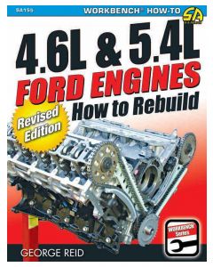 SA Books Book How to Rebuild 4.6-/5.4-L Ford Engines 144 Pages Paperba