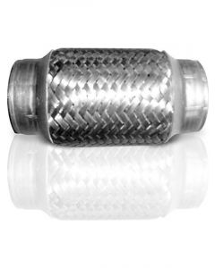 Stainless Works Exhaust Flex Pipe Weld-On Flexible 2-1/2 in Inlet 2