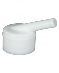 Tilton Master Cylinder Remote Inlet Adapter Plastic White Tilton 74 /