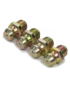 Ti22 Performance Grease Fitting Straight 1/4-28 in Thread Steel Zinc