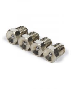 Ti22 Performance Grease Fitting Straight 1/4-28 in Thread Steel Zinc