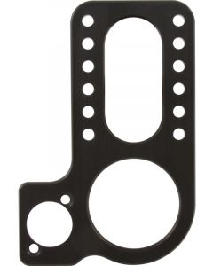 Ti22 Performance Steering Box Mount Top Mount Aluminum Black Anodize