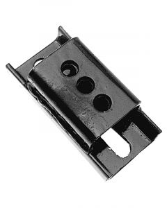 Trans-Dapt Transmission Mount Solid Steel Black Paint GM 1958-88