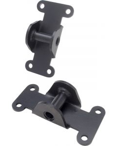 Trans-Dapt Motor Mount Solid Frame Mounts Bolt-On Steel Chevy V8 Pair