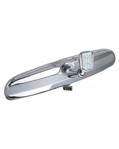 Trans-Dapt Mirror Rear View Oval 9-3/4" Wide Day/Night Lever Plastic