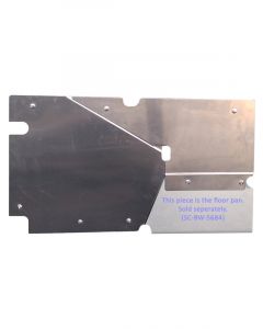 Triple X Race Components Kick Panel Quick Access Driver Side Alumi