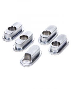U-B Machine Control Arm Caster Slug 1/2 in ID Hole 3/8 in Offsets Alu