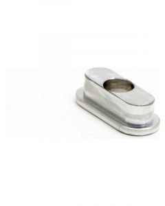 U-B Machine Control Arm Caster Slug 1/2 in ID Hole Aluminum Natural