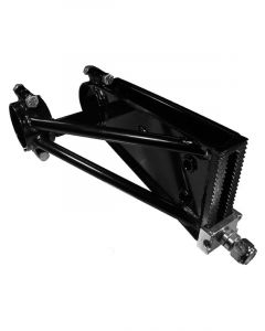 U-B Machine Panhard Bar Bracket Axle Mount Clamp-On Serrated Adjuster