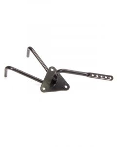 U-B Machine Pedal Assembly Long Gas 45 Degree Foot Box Mount Tubular