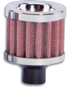 Vibrant Performance Breather Clamp-On Round 3/8 in OD Tube 2-1/8 in Roun