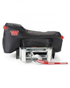 Warn Winch Cover Stealth Vinyl Black Warn 9.5XP / M8 / VR8000 / VR1000