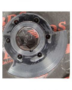 Blower Drive Service Crankshaft Hub 2.760 in Bolt Circle Steel Black