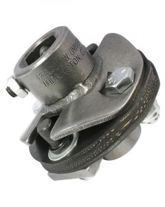 Borgeson Steering Rag Joint 11/16 in 36 Spline to 3/4 in Double D Steel (52549)