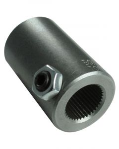 Borgeson Steering Shaft Coupler 3/4 in 36 Spline to 3/4 in 36 Spline S