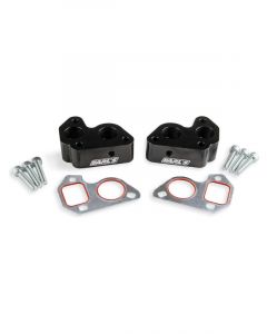 Earls Water Pump Adapter Standard to Remote 12 AN Female Ports Alum