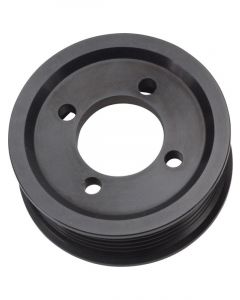 Edelbrock Supercharger Pulley Serpentine 3 in OD Aluminum Black Powder …