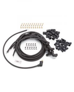 Edelbrock Spark Plug Wire Set Max-Fire Spiral Core 8.5 mm Black 90 Degr…