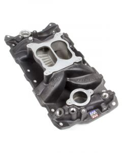 Edelbrock Intake Manifold Performer Air-Gap Spread / Square Bore Dual P…