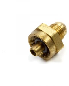 Edelbrock Fitting Fuel Injection Adapter Straight 6 AN Male to 9/32 in S…