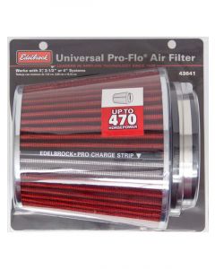 Edelbrock Air Filter Element Pro-Flo Conical 6 in Base 4-3/4 in Top Dia…