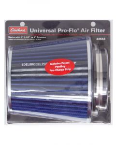 Edelbrock Air Filter Element Pro-Flo Conical 6 in Base 4-3/4 in Top Dia…