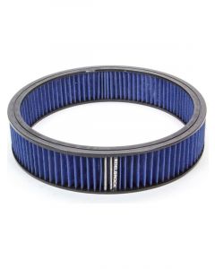Edelbrock Air Filter Element Pro-Flo 14 in Diameter 3 in Tall Cotton Bl…