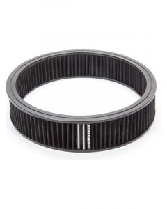 Edelbrock Air Filter Element Pro-Flo 14 in Diameter 3 in Tall Cotton Bl…