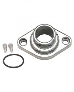Edelbrock Water Neck Straight 1-1/2 in ID Hose O-Ring Stainless Hardware…