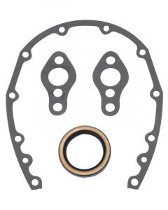 Edelbrock Timing Cover Gasket - Composite - Small Block Chevy - Kit