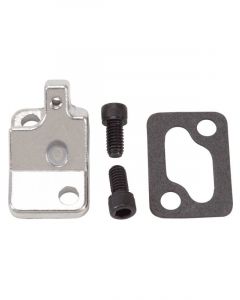 Edelbrock Choke Blockoff Gasket / Fasteners Aluminum Natural Edelbrock P…