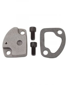 Edelbrock Choke Blockoff Gasket / Fasteners Aluminum Natural Edelbrock P…