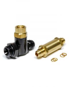 Enderle Check Valve 6 AN Male Inlet 6 AN Male Outlet High Speed Adapter  (7018)