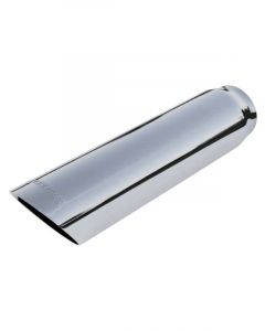 Flowmaster Exhaust Tip Weld-On 2-1/2 to 3 in Inlet Pipe Diameter 3 in R
