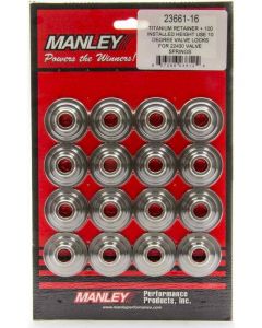 Manley Valve Spring Retainer Lightweight 10 Degree 1.185 in / 0.860