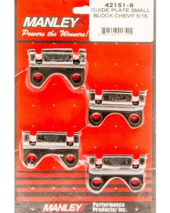 Manley Pushrod Guide Plate 5/16 in Pushrod Raised Steel Black Oxide S