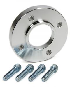 March Performance Crankshaft Pulley Spacer 0.0625 in Thick Aluminum Natu