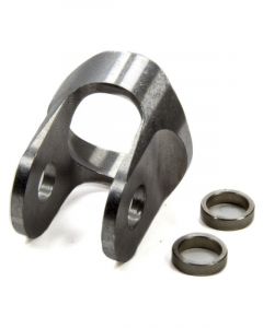 Meziere Chassis Tab Clevis Contoured Perpendicular Weld-On 3/8 in B