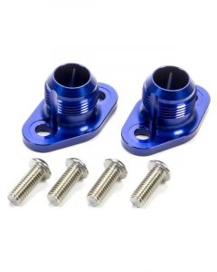 Meziere Water Pump Adapter Standard to Remote 16 AN Male Ports O-Ri