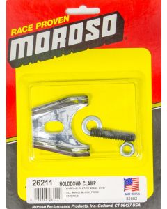 Moroso Distributor Hold Down Heavy Duty Stud Mounted Steel Chrome Small…