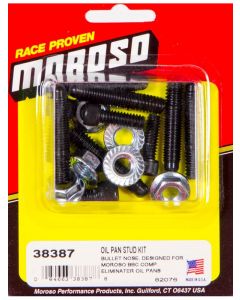 Moroso Oil Pan Stud Serrated Face Nuts Bullet Nose Stud Socket Head Scr…