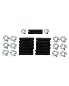 Moroso Oil Pan Stud Serrated Face Nuts Grade 8 Steel Natural GM LS-Seri…