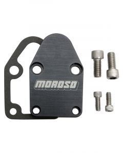 Moroso Fuel Pump Blockoff Stainless Allen Head Screws Gasket Billet Alu…