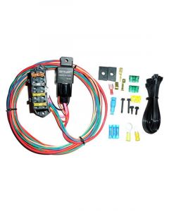 Painless Wiring Fuse Block High Amperage Auxiliary 3 Circuit Harness /