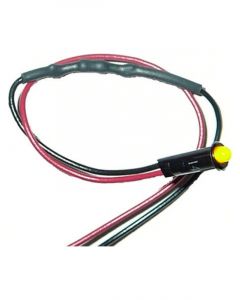 Painless Wiring Indicator Light - 1/8 in OD - Amber - Universal - Each