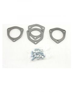 Patriot Exhaust Collector Flange 3-Bolt 2-1/2 in Diameter Gaskets / Har