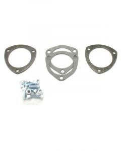 Patriot Exhaust Collector Flange 3-Bolt 3 in Diameter Gaskets / Hardwar