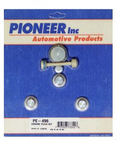 Pioneer Freeze Plug Complete Engine Steel Zinc Oxide GM LS-Series Kit